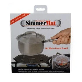 Retro striped soup bowls-Simmer Mat Heat Diffuser