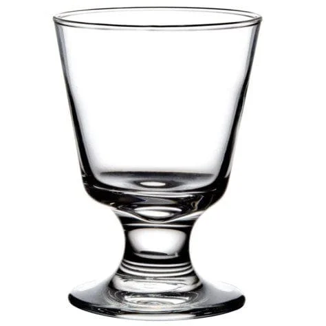 Luxury gold-rimmed tumblers-Libbey 3747 Embassy 7 Ounce Footed Rocks Glass | Denson CFE