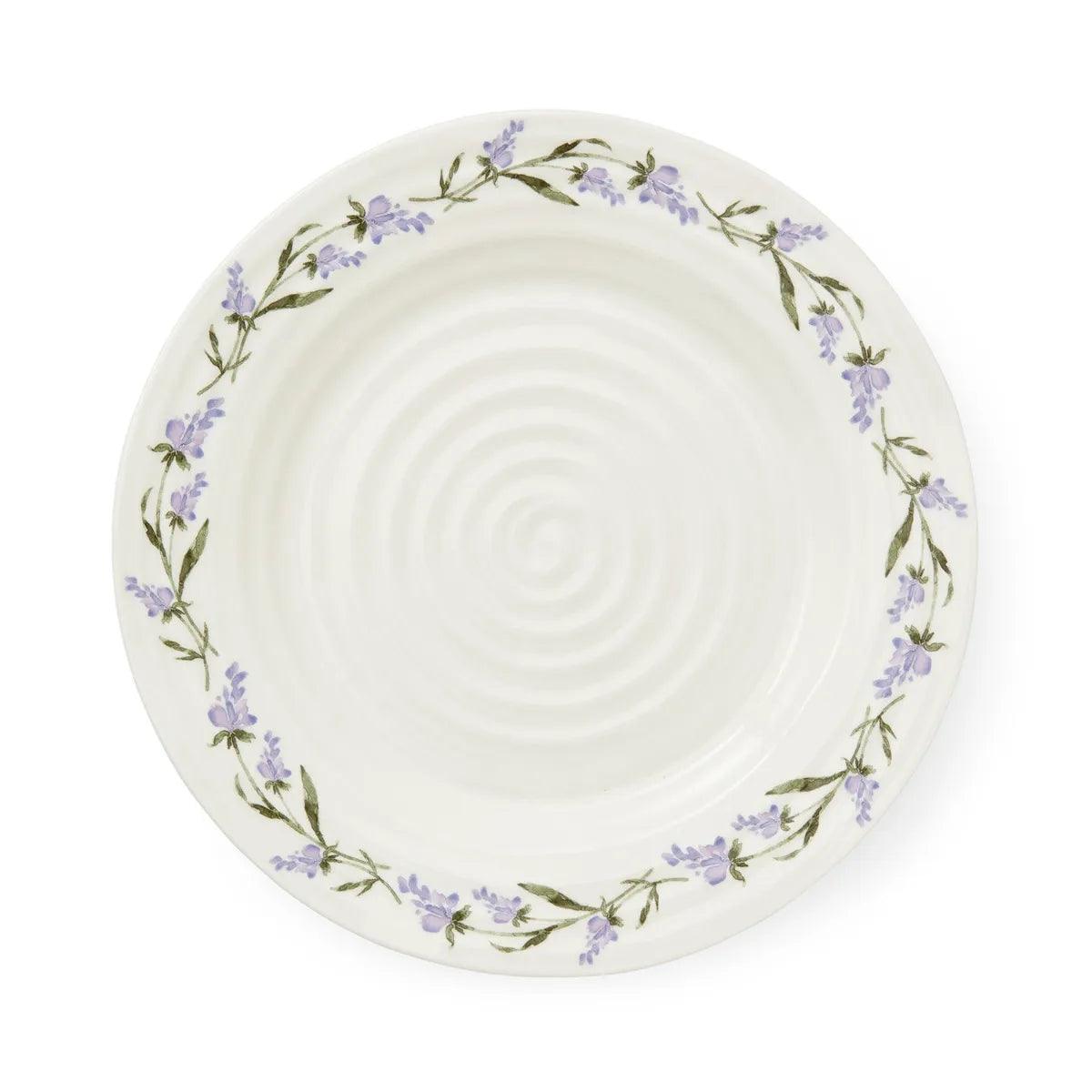 Modern ceramic dessert plates-Sophie Conran Lavandula Dinner Plate