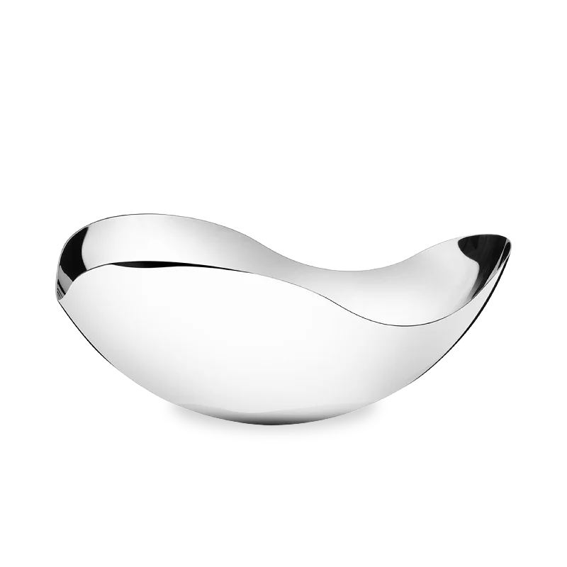 Modern glass serving spoons-Bloom Bowl