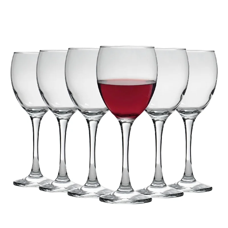 Classic blue porcelain cups-340ml Venue Red Wine Glasses - Pack of Six - By LAV