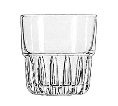 Retro floral coffee cups-Libbey 15432 Everest 7 oz Rocks / Old Fashioned Glass - 36/Case | Denson CFE