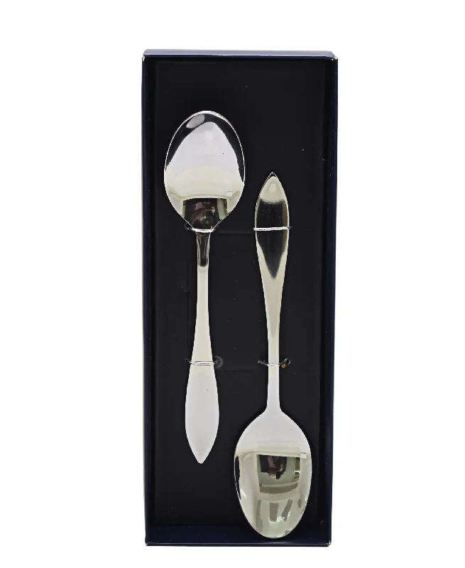 Retro striped soup bowls-St James Cutlery 2 Piece Spoon Set