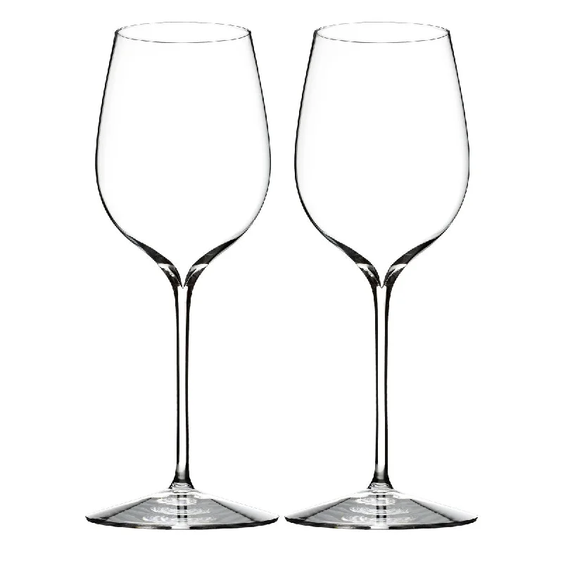 Stackable stoneware tumblers-Waterford Elegance Pinot Noir Glasses Set of 2