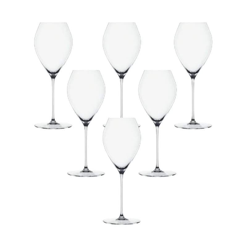 Outdoor glass drinking tumblers-SPIEGELAU Definition Spumante Set of 6