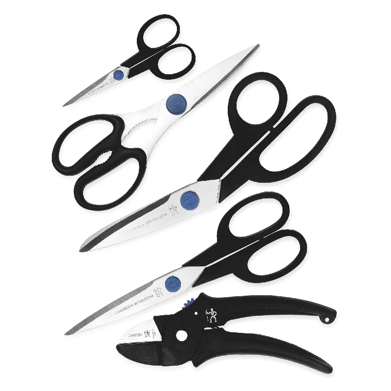 Lightweight acrylic bowls-Henckels 5-pc Household Scissor Set