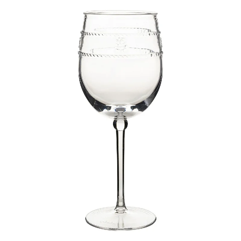 Portable insulated travel tumblers-Isabella Acrylic Wine Glass