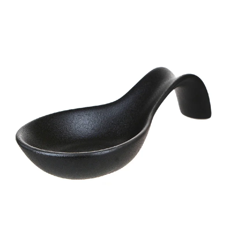 Durable stainless steel forks-Spoon Rest Black 23Cm