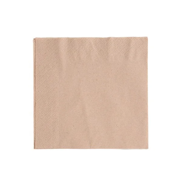 Festive Easter tableware sets-Lunch Napkin | 1 Ply | 1/4 Fold | 30x30cm | Natural