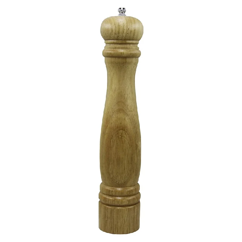 Stylish bronze dinner plates-Salt & Pepper Mill 32Cm Birch Wood