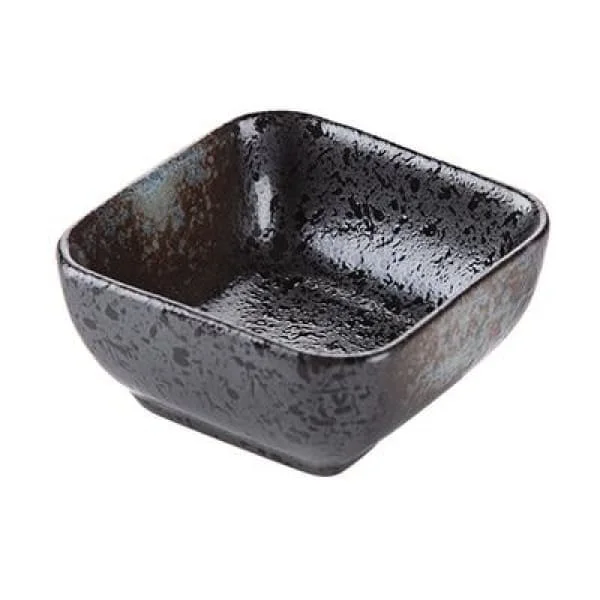 Retro striped soup bowls-Sauce Bowl Akiyo