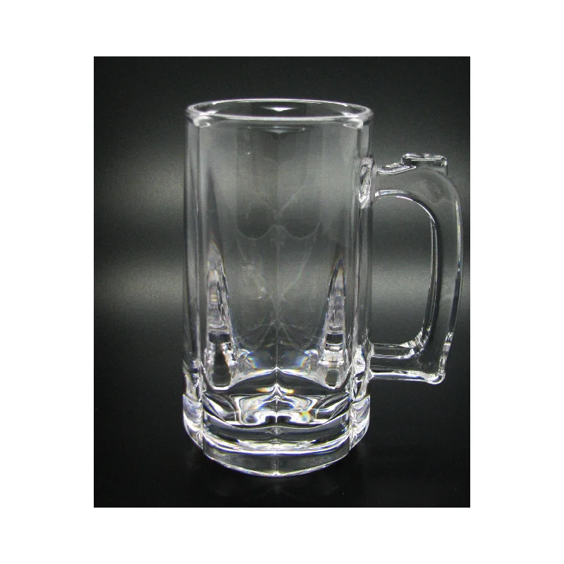 Insulated glass travel cups-Polycarbonate Beer Mug 12oz, Set of 6