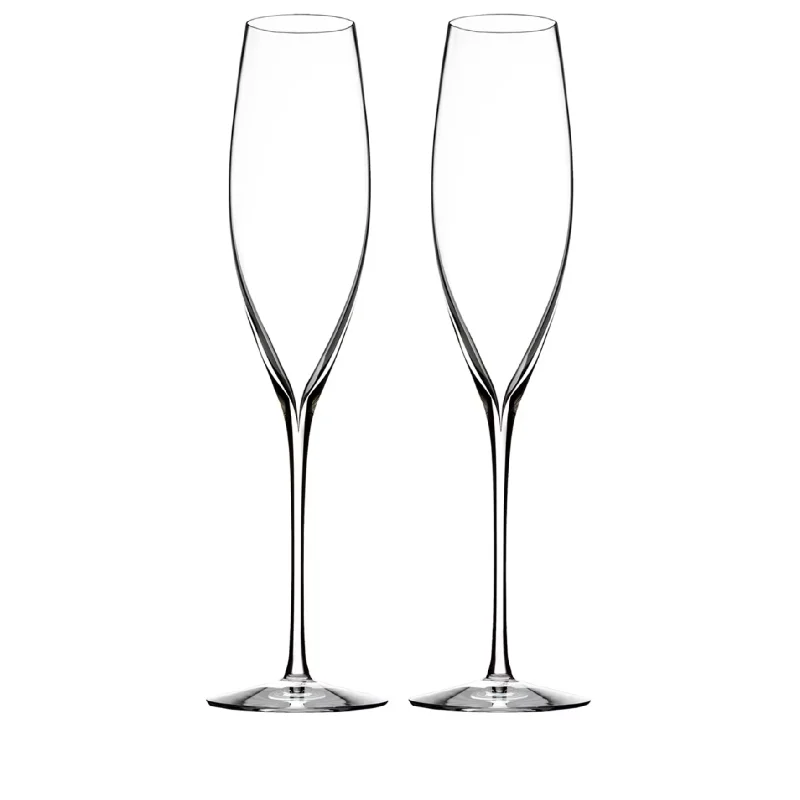 Custom pet-themed mugs-Elegance Champagne Classic Flute, Pair