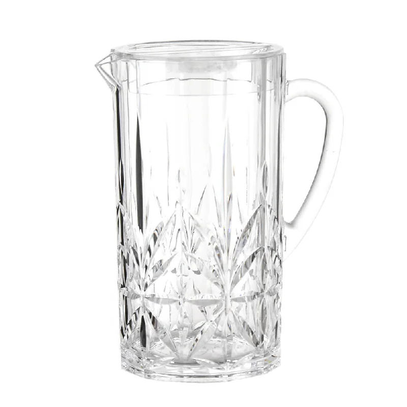 Shatterproof porcelain tumblers-Cut Polycarb Pitcher 2L