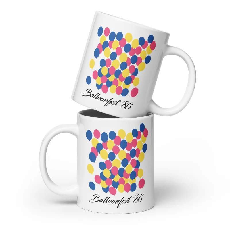 Thermal stainless steel mugs-Balloonfest '86 Mug