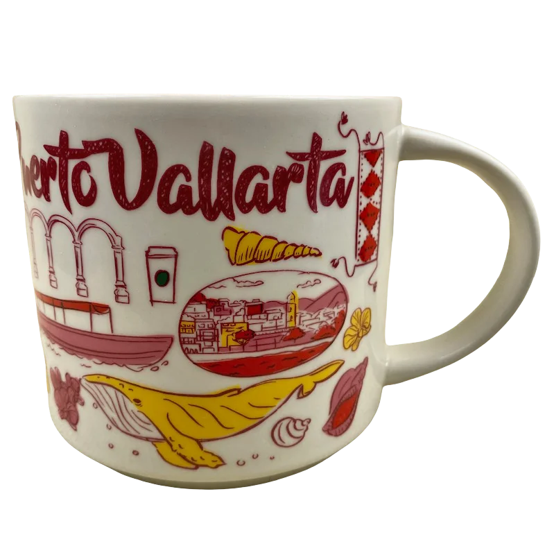 Artisan pottery teacups-Been There Series Across The Globe Collection Puerto Vallarta 14oz Mug 2019 Starbucks