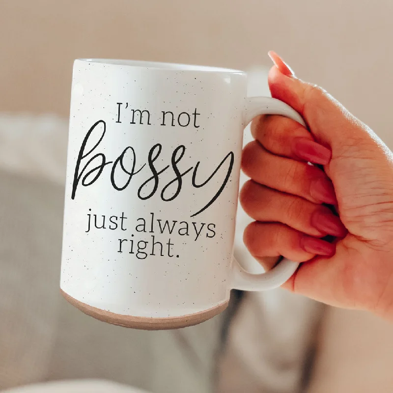 Humorous quote travel cups-Bossy 16oz