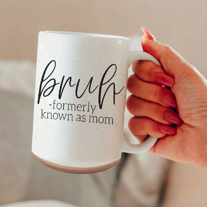 Hand-painted ceramic tumblers-Bruh 16oz