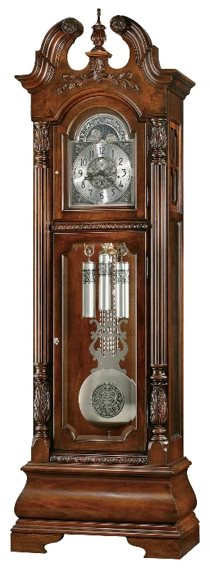 Rustic wooden table runners-Coolidge Grandfather Clock