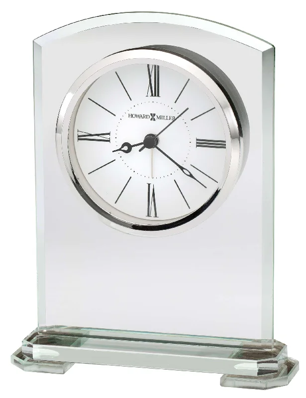 Luxury silver wall mirrors-Corsica Tabletop Clock