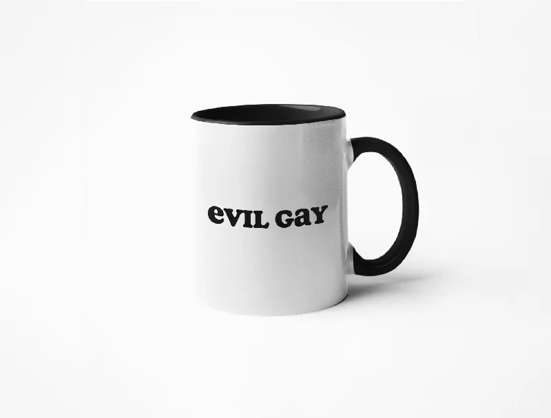 Durable plastic camping cups-Evil Gay - Coffee Mug