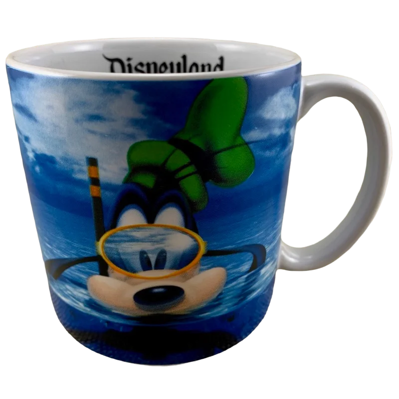 Sustainable wooden drinking cups-Goofy Diving Disneyland Oversized Mug Disney