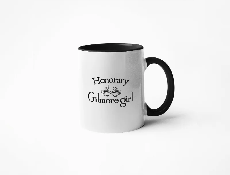 Handmade ceramic coffee mugs-Honorary Gilmore Girl - Coffee Mug