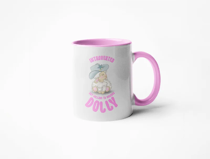 Insulated toddler tumblers-Introverted Dolly - Storybook Character - Mug