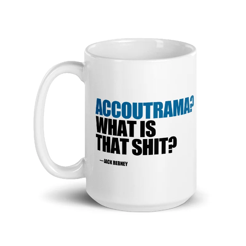 Sleek copper travel cups-Jack Rebney's Accoutrama Mug