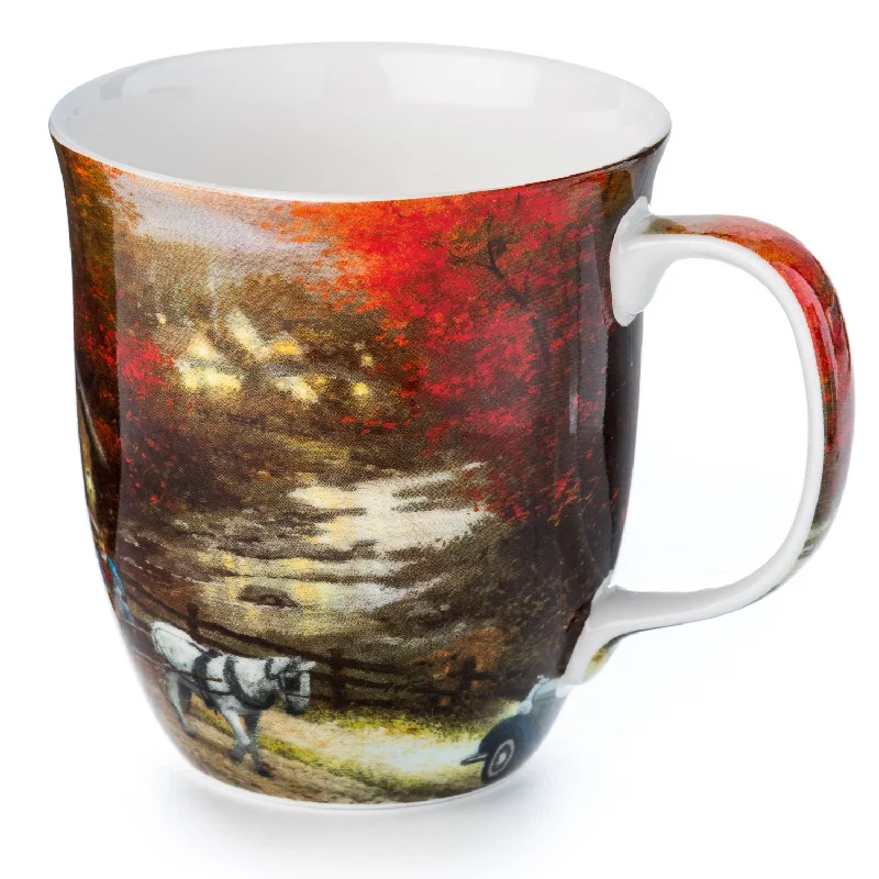 Modern insulated iced coffee mugs-Kinkade Country Memories Java Mug