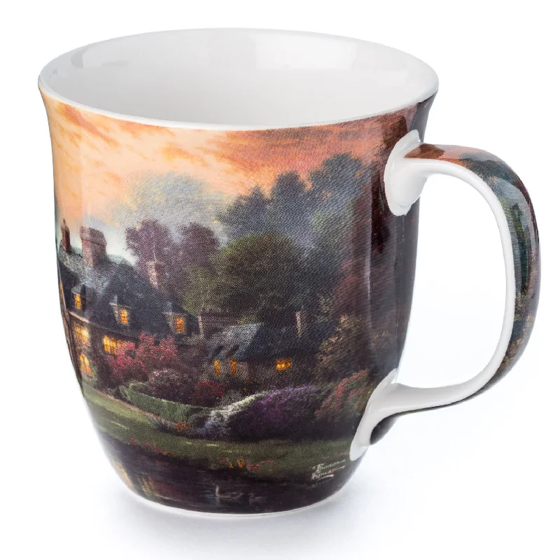 Durable plastic camping cups-Kinkade Lakeside Manor Java Mug