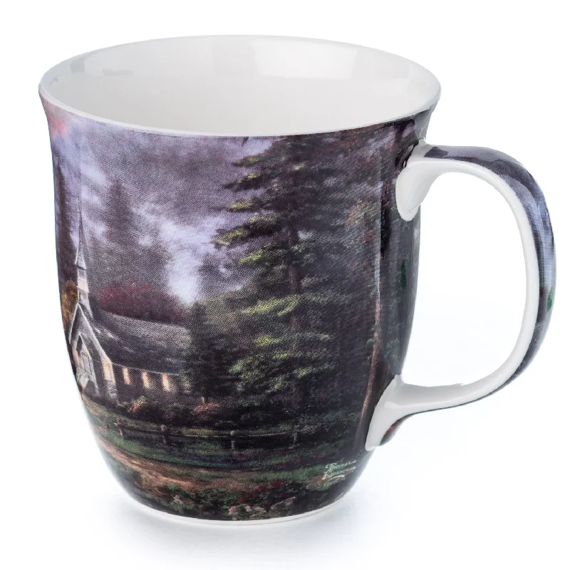 Personalized name travel tumblers-Kinkade Valley Chapel Java Mug