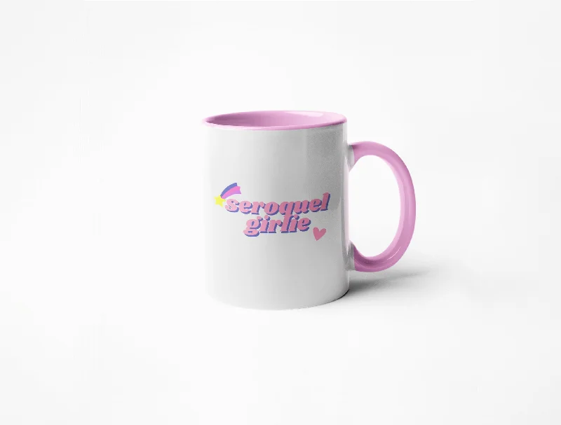 Shatter-resistant glass tumblers-Seroquel Girlie -  Coffee Mug