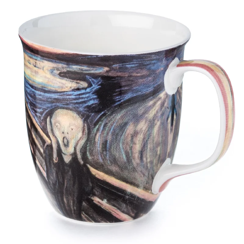 Cute dinosaur kids’ mugs-Munch The Scream Java Mug