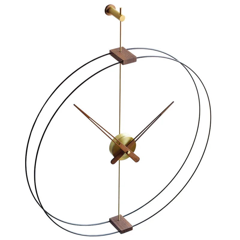 Bold green table runners-Nomon Mini Barcelona Wall Clock - Made in Spain