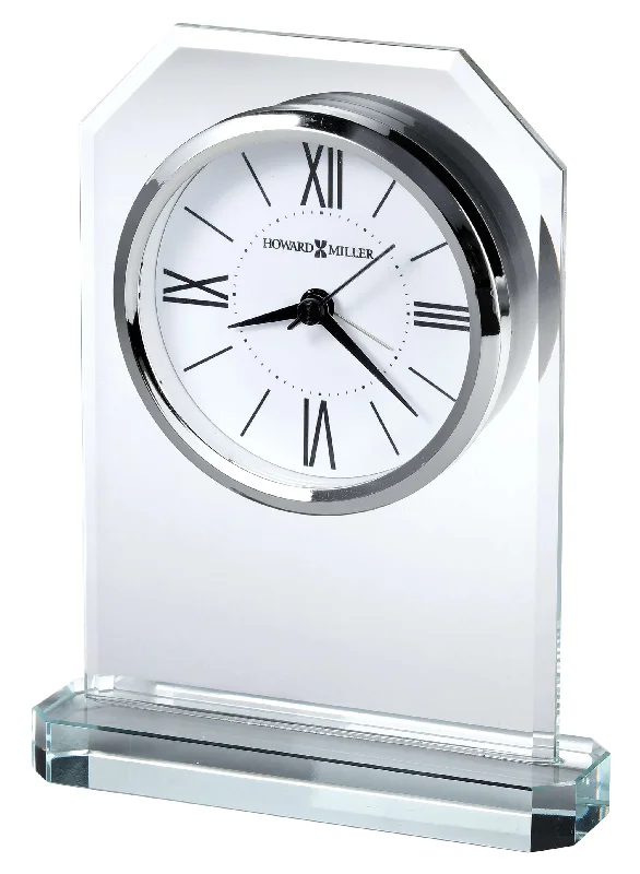 Elegant crystal table statues-Quincy Tabletop Clock