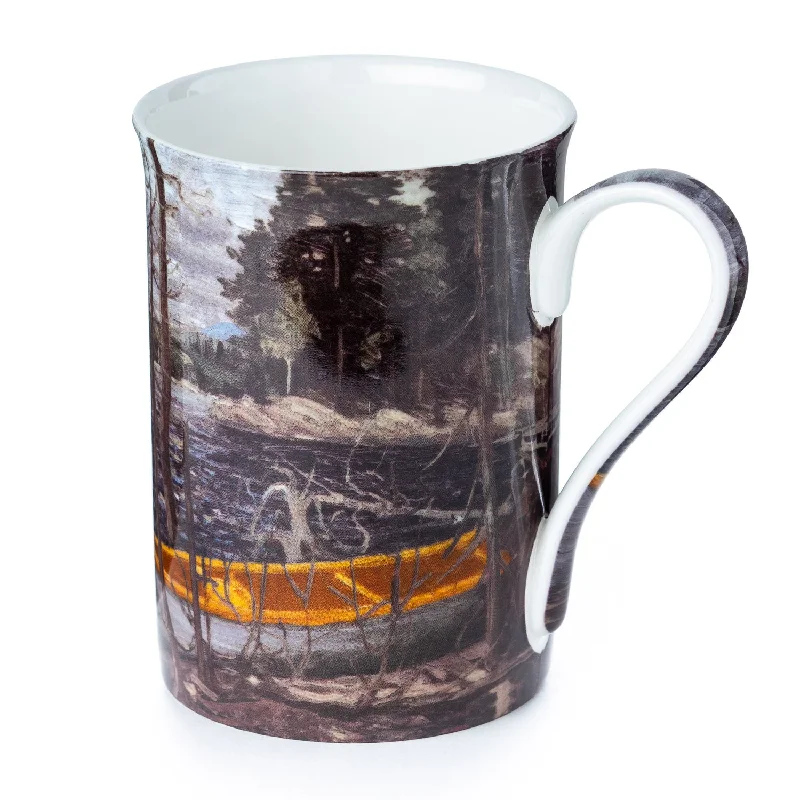 Artisan stoneware latte mugs-Thomson The Canoe Classico Mug