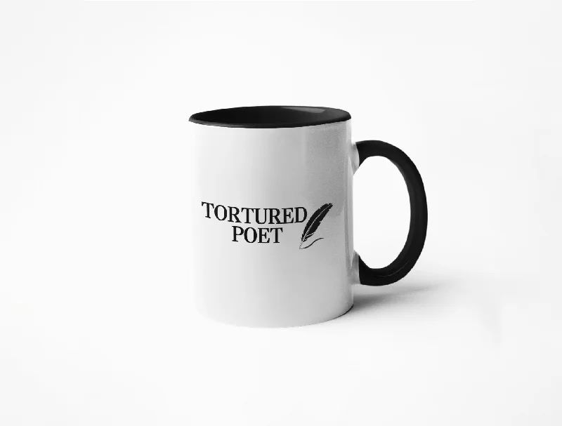 Reusable plastic tumblers with lids-Tortured Poet - Coffee Mug - Taylor Swift Inspired