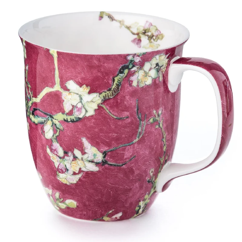 Transparent plastic party cups-Van Gogh Almond Blossom Red Java Mug