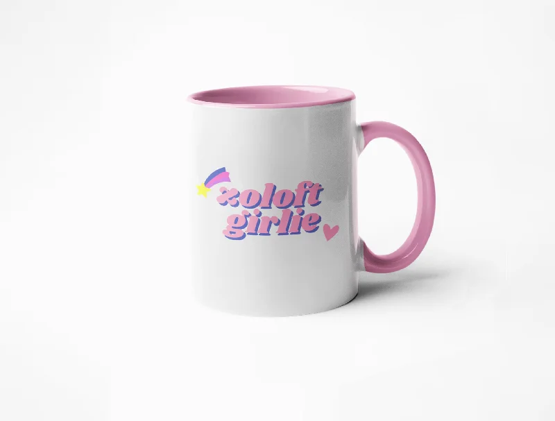 Spill-proof stainless steel cups-Zoloft Girlie -  Coffee Mug