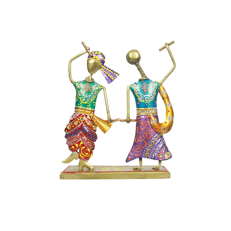 Hand-painted bamboo frames-AO IRON PRINTED DANDIYA