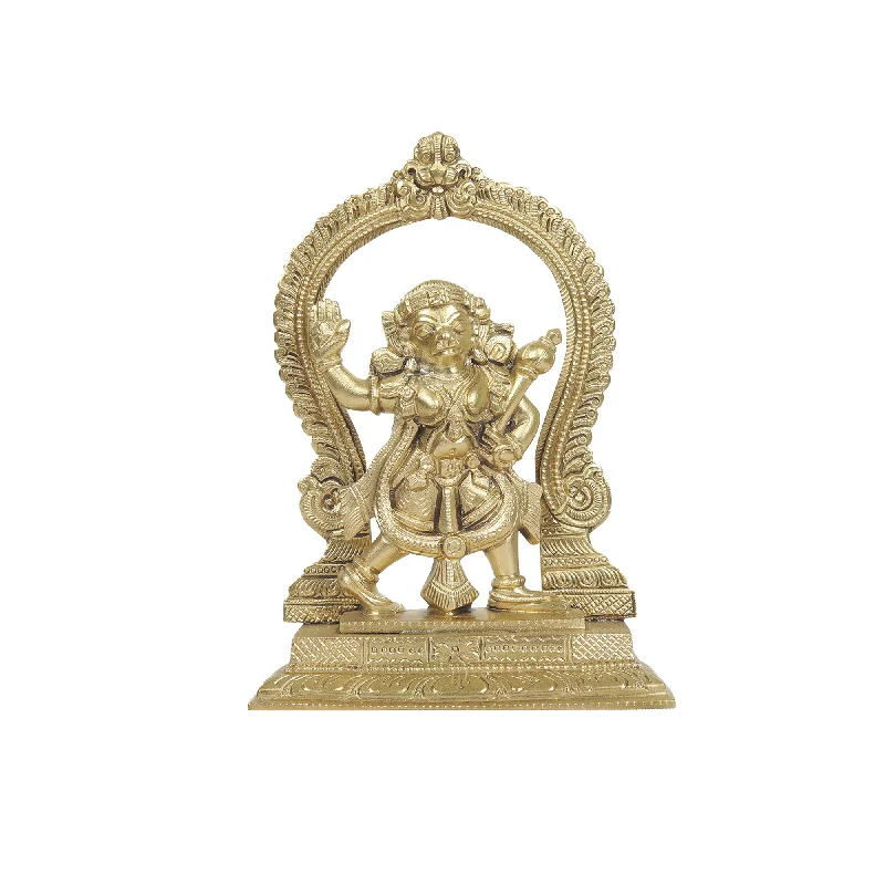 Elegant stone table coasters-Bronze Hanuman Peeta