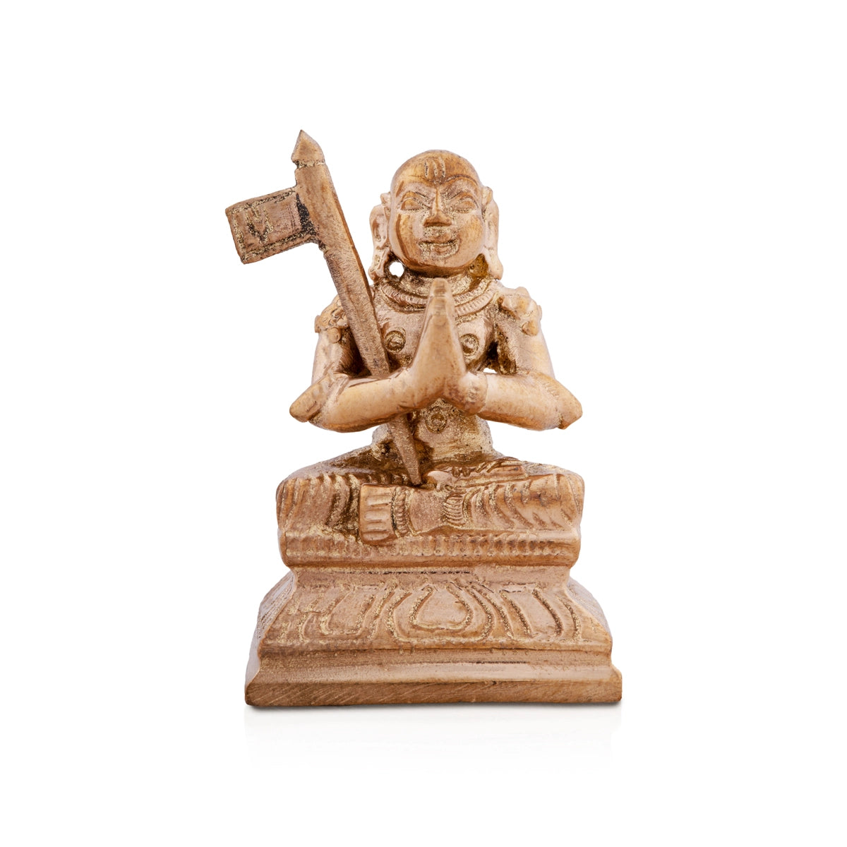 Elegant stone table coasters-Ramanujacharya Idol - 1.75 x 1 Inches | Panchaloha Statue/ Ramanujar Statue for Pooja/ 65 Gms Approx