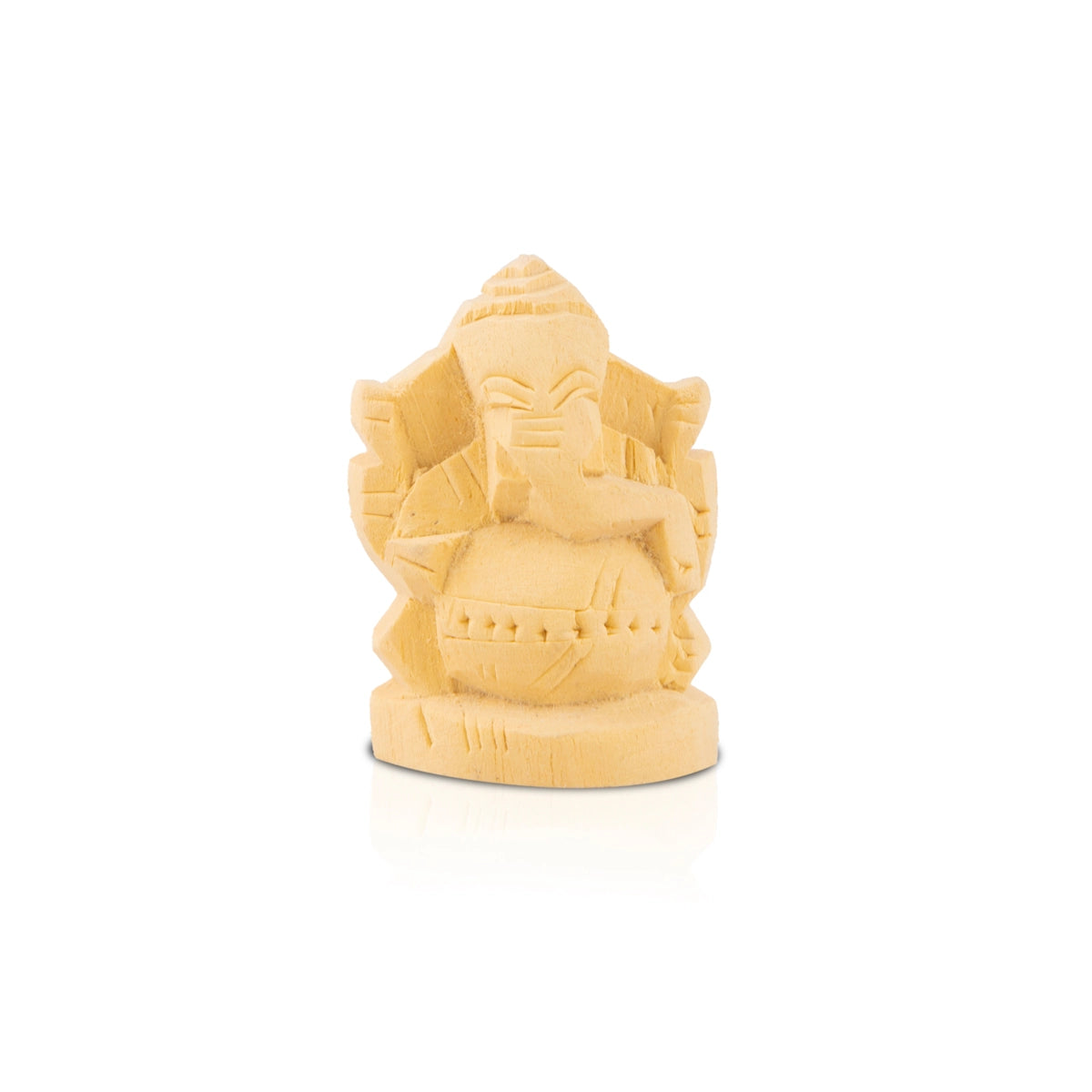 Designer stone table lamps-Vellerukku Vinayagar Statue - 2 x 1.25 Inches | Vellerukku Ganesh Murti for Pooja