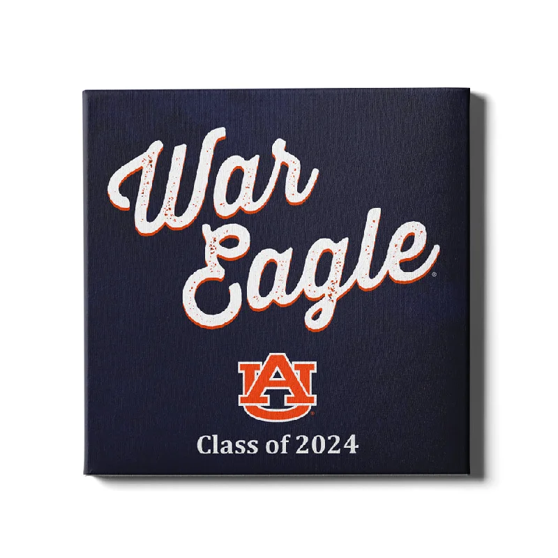 Sleek acrylic accent vases-Auburn Tigers - War Eagle Class of 2024