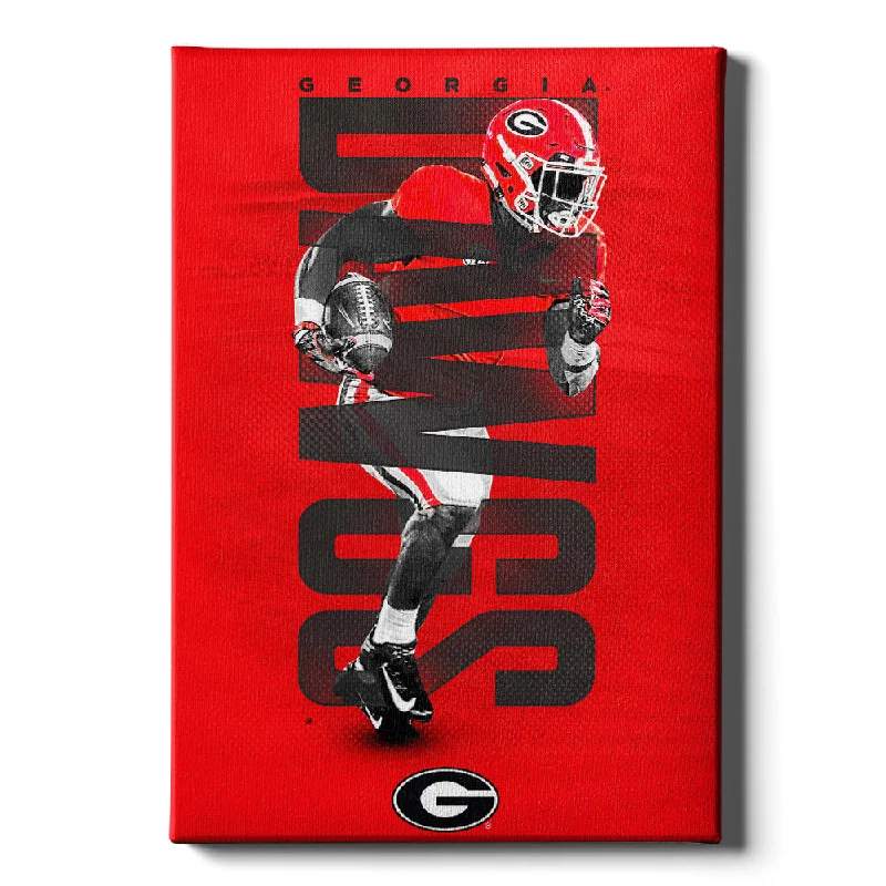 Elegant stone table coasters-Georgia Bulldogs - Georgia Dawgs