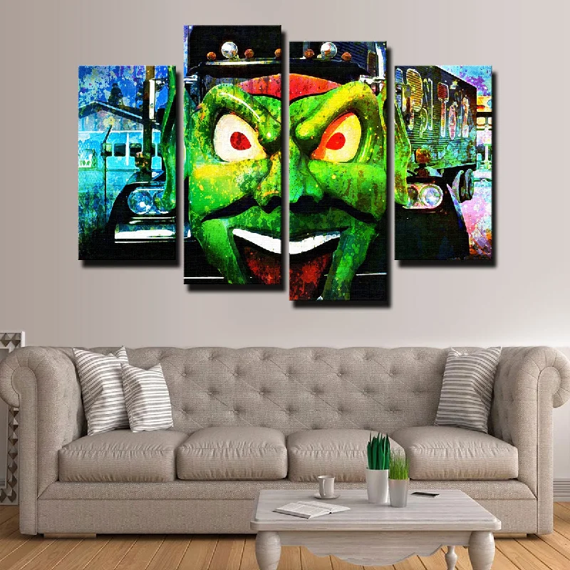 Minimalist glass wall lanterns-Maximum Overdrive Canvas Set