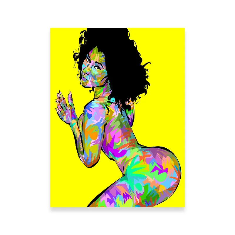 Stylish woven wall art-Nicki Minaj