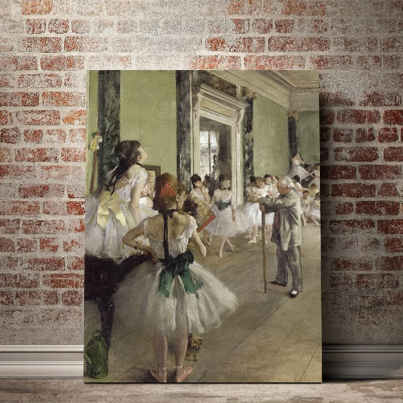 Elegant crystal table runners-The Ballet Class Canvas Set