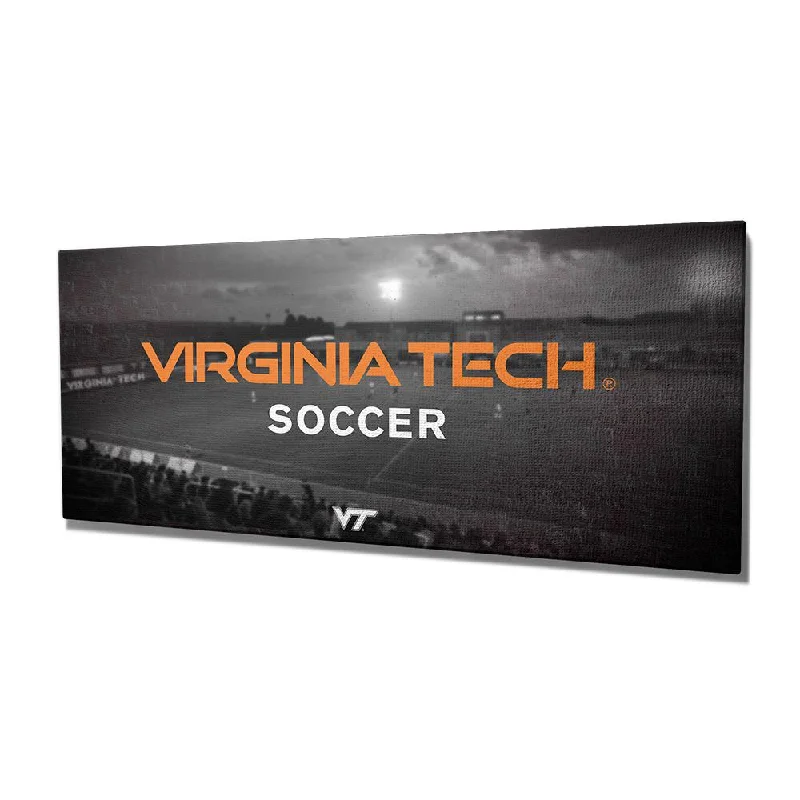 Cozy velvet throw pillows-Virginia Tech Hokies - Virginia Tech Soccer